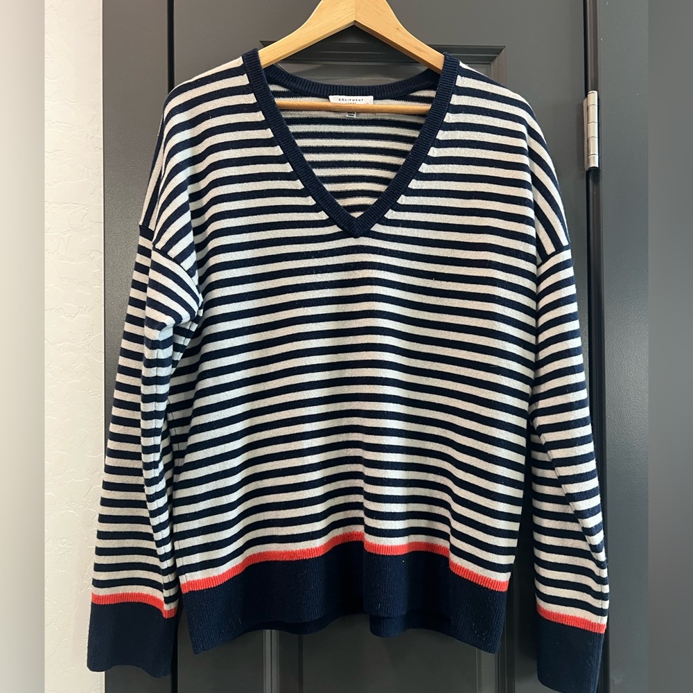 Equipment wool/cashmere Sweater Sz L